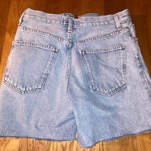 Agolde Parker Shorts - Light wash, 27